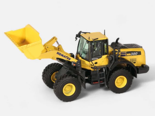 (未開封)コマツ(KOMATSU)模型 取寄せ 1005 NZG 1/50 コマツ Komatsu WA380-8 , Boost Gear