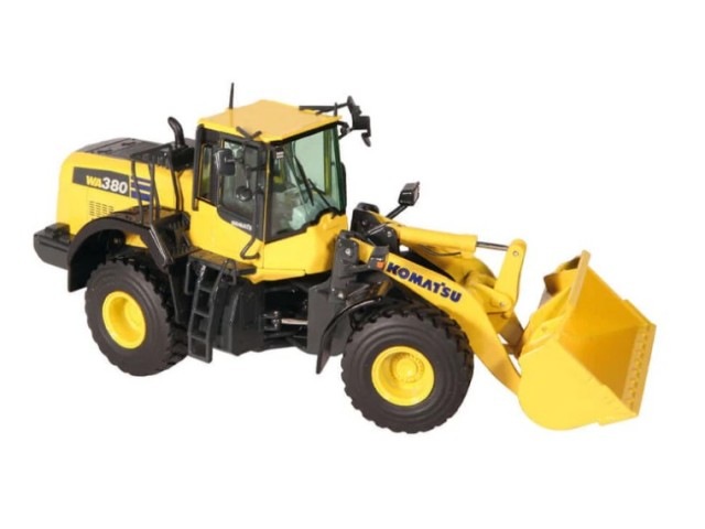 KOMATSU ミニカー 取寄せ 1005 NZG 1/50 コマツ Komatsu WA380-8 , Boost Gear