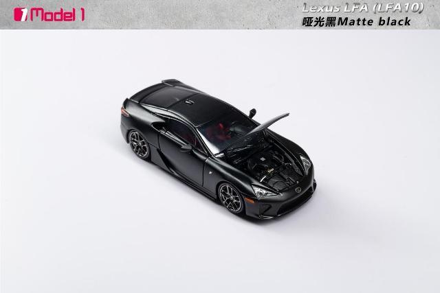 新品 Model One 1 1/64 レクサス Lexus LFA (LFA10) Matt Black, Boost