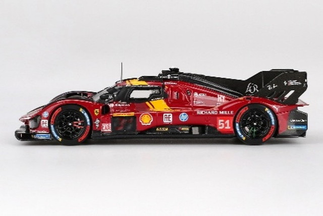 予約 CS011 BBR 1/43 フェラーリ 499P WEC カタール 1812km 2025 3位