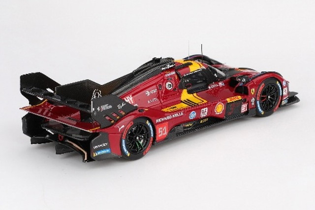 予約 CS011 BBR 1/43 フェラーリ 499P WEC カタール 1812km 2025 3位