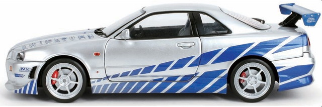 予約 JADA37771 JadaToys 1/18 日産 ワイルド・スピード BRIAN'S 2002