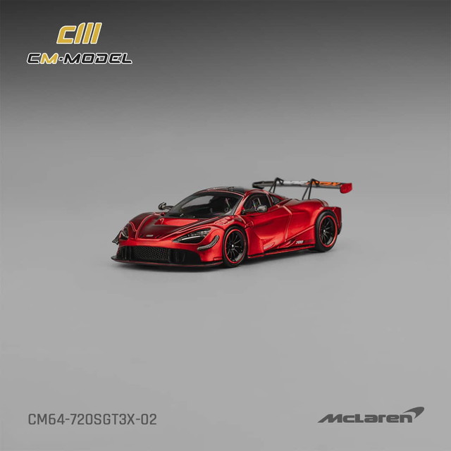 予約 CM64-720SGT3X-02 CM-Model 1/64 マクラーレン Mclaren 720S GT3