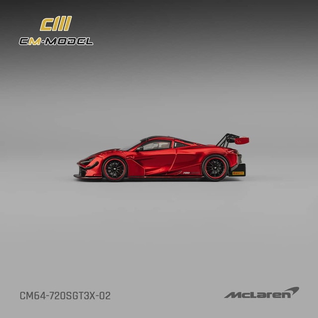 新品 CM64-720SGT3X-02 CM-Model 1/64 マクラーレン Mclaren 720S GT3