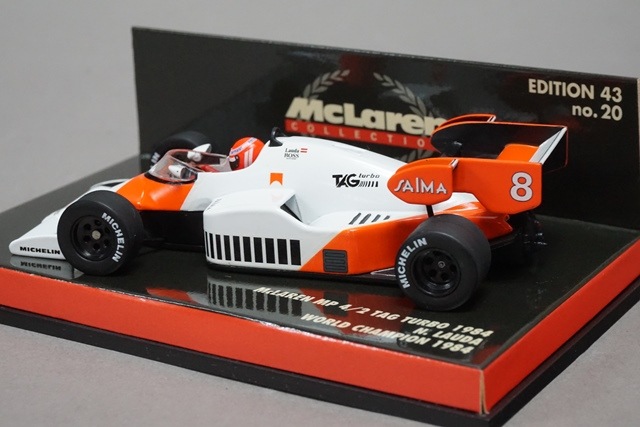 1/43 ミニチャンプス 530844308 マクラーレン MP4/2 ワールド