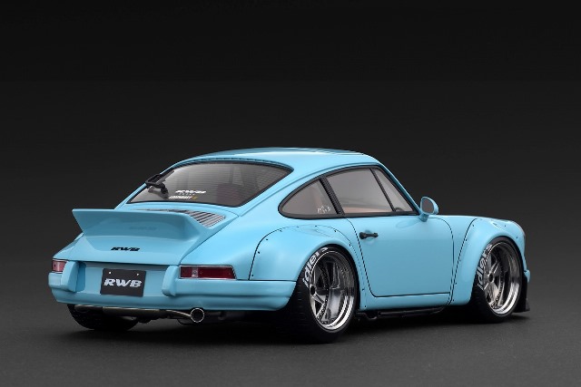 予約 IG3878 イグニッションモデル 1/18 RWB Backdate Light Blue