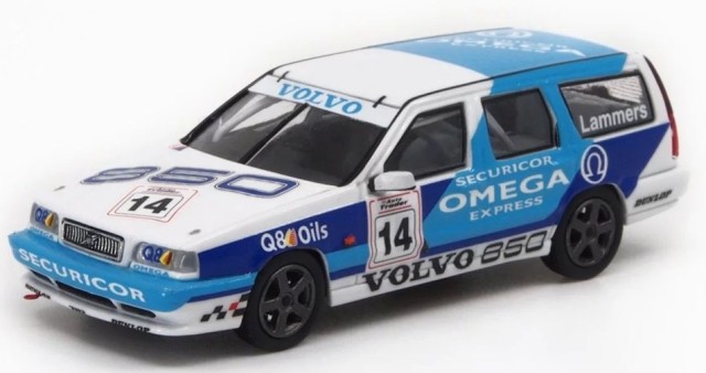 新品 POP RACE 1/64 ボルボ 850 T-5R エステート イギリス