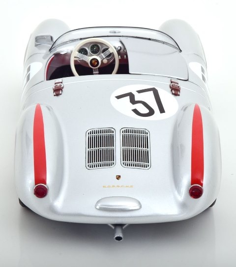 305-053 KK 1/12 ポルシェ スパイダー 550 A KKスケール KK scale 1/12 Porsche 550A Spyder シルバー ダイキャスト