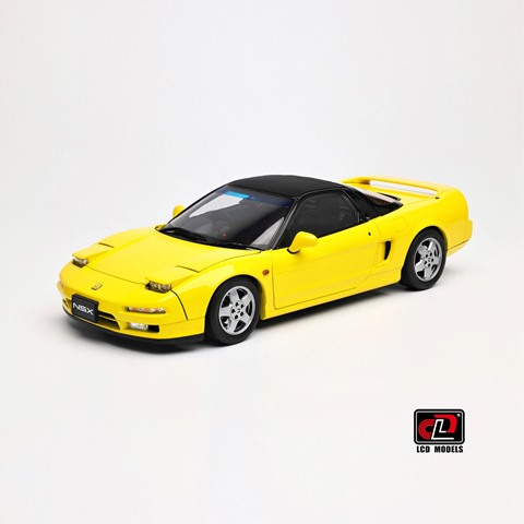 予約 LCD18022Y LCD 1/18 ホンダ HONDA NSX MK1 NA1 Yellow, Boost