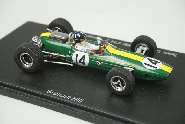 1/43 スパーク S1852 チーム ロータス 33 BRM モナコGP 2nd 1967 #14 G