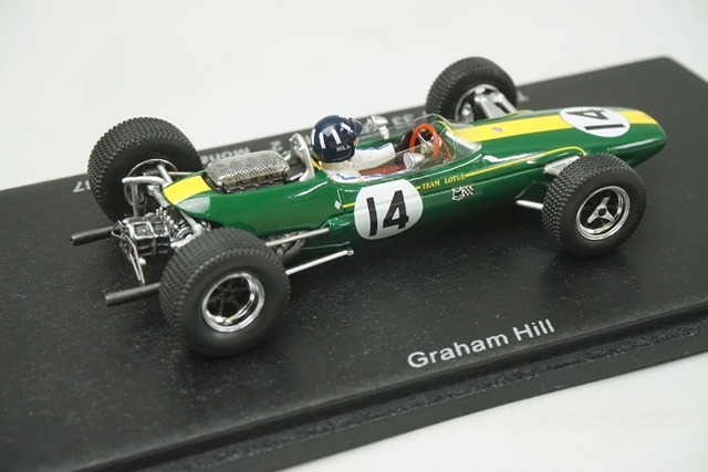 1/43 スパーク S1852 チーム ロータス 33 BRM モナコGP 2nd 1967 #14 G
