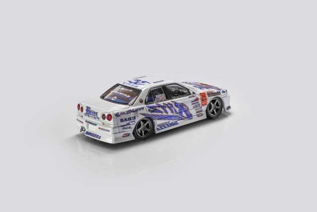 新品 Mortal 1/64 日産 スカイライン ER34 25GT-Turbo Drift Car