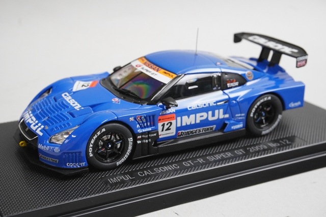 1/43 ���֥� 44173 ���� ����ѥ� ���륽�˥å� GT-R �����ѡ�GT500 2009 #12