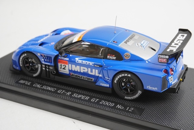 1/43 ���֥� 44173 ���� ����ѥ� ���륽�˥å� GT-R �����ѡ�GT500 2009 #12