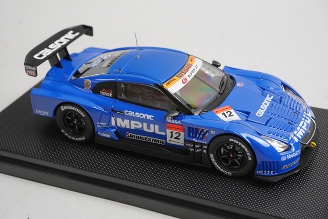 1/43 ���֥� 44173 ���� ����ѥ� ���륽�˥å� GT-R �����ѡ�GT500 2009 #12
