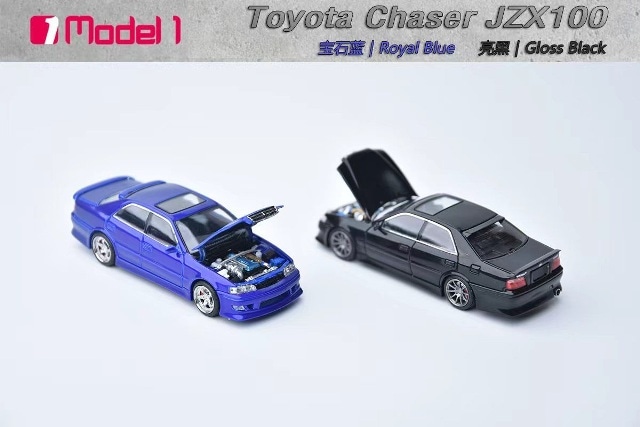 新品 Model One 1/64 トヨタ チェイサー Toyota Chaser MK6 (JZX100