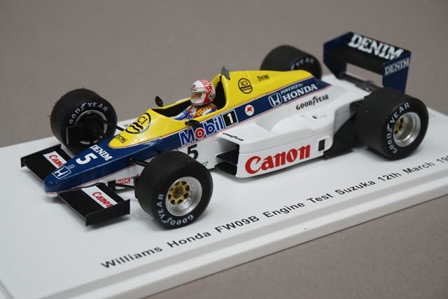 1/43 スパーク TR001 Forza特注 ウィリアムズ ホンダ FW09B