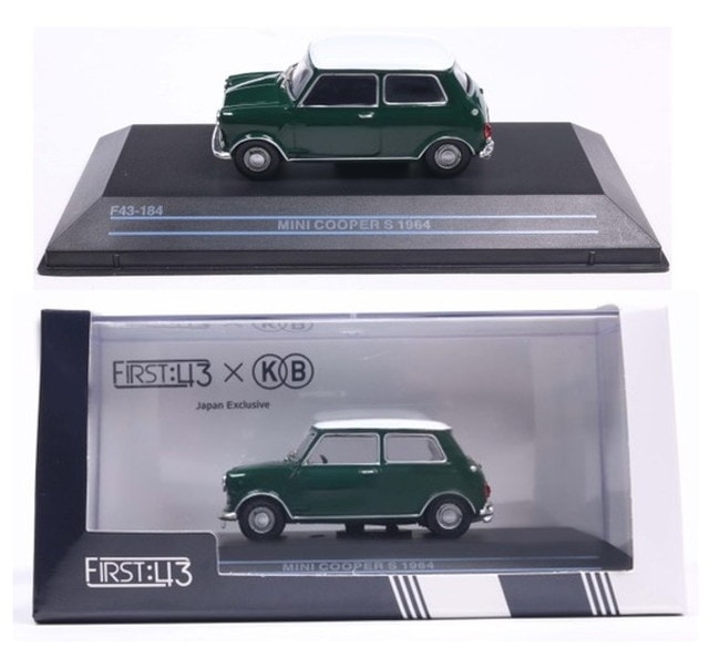 予約 F43-184 First43 1/43 ミニ クーパーS 1964 ブルティッシュ