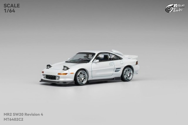新品 Micro Turbo 1/64 MR-2 SW20 Revision 4 Ver.2 改造 Metallic