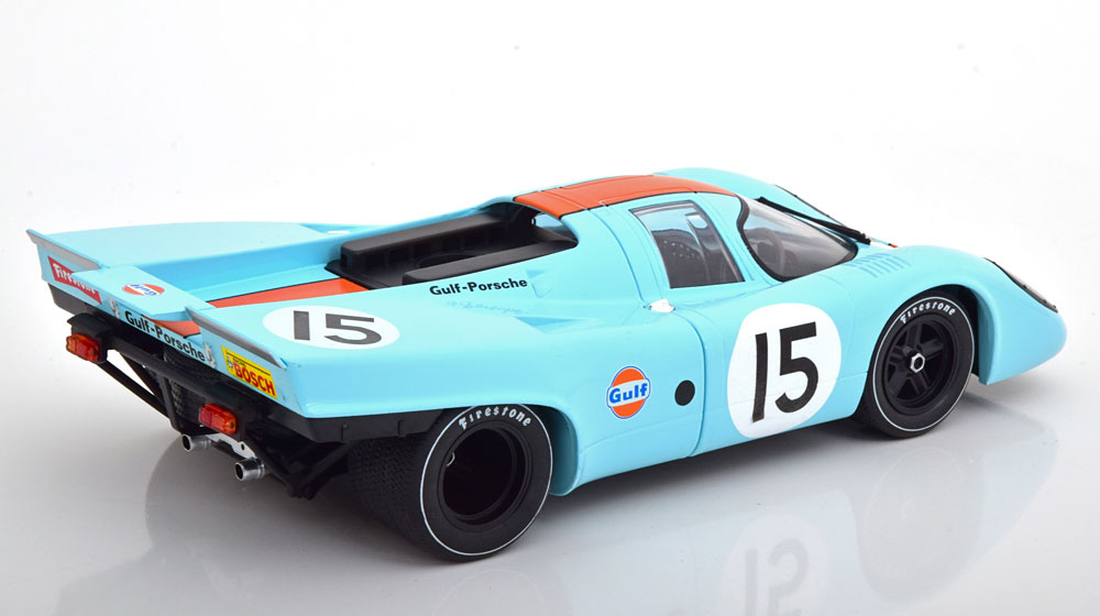 CMR 1/18 ポルシェ 917K ガルフ 1971 カンナム ワトキンスグレン