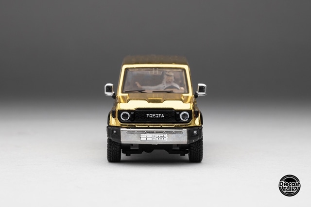 GCD ゲインコーププロダクツ 1/64 トヨタ ランドクルーザー70 金色 ゲインコーププロダクツ 1/64 (ダイキャスト製) トヨタ
