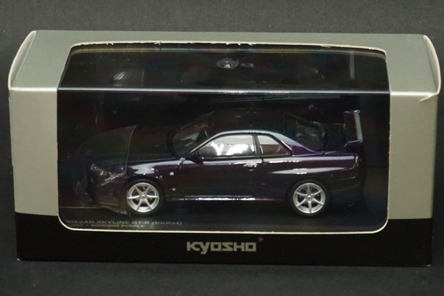 京商1/43 日産スカイラインGT-R(BNR34) VスペックN1 1/43 日産 スカイライン GT-R VspecII N1 (BNR34) 2000 White