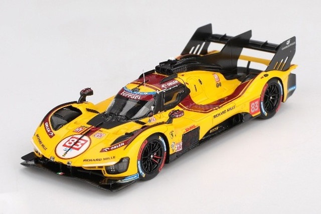 予約 CS018 BBR 1/43 フェラーリ 499P WEC カタール 1812km 2025 2位
