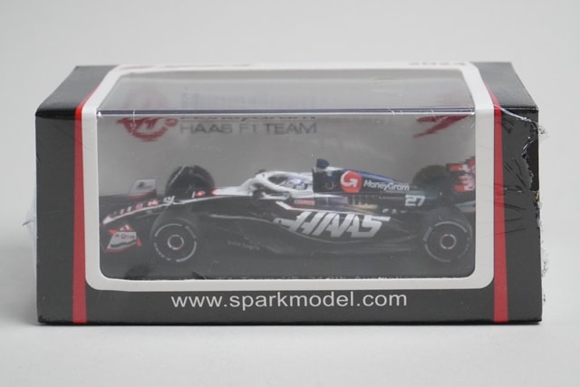 新品 Y379 スパーク Sparky 1/64 MoneyGram Haas F1 Team VF24 #27