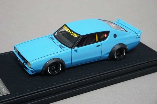 イグニッションモデルLiberty Walk ケンメリミニカー 1/43 イグニッションモデル 1/18 LB-WORKS ケンメリ 2Dr ホワイト/深
