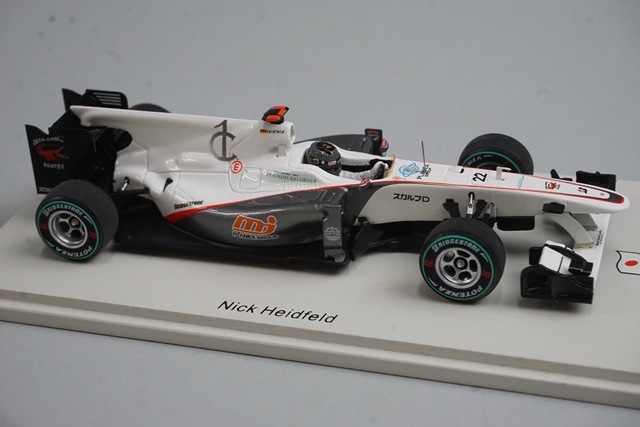 1/43 スパーク SJ002 ザウバー C29 日本GP 2010 #22 N.ハイドフェルド