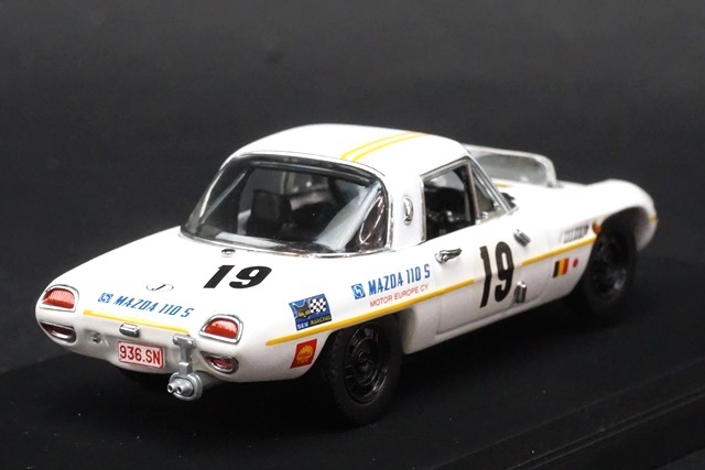 ≪超目玉★12月≫ 1/43 レイズ H7436819 マツダ コスモ スポーツ マラソン・デ・ラ ミニカー