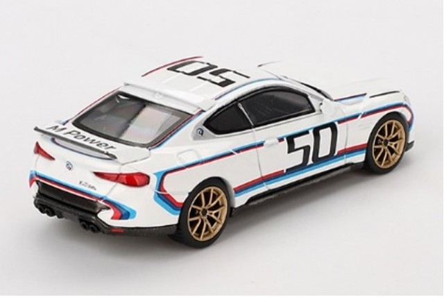 新品 MGT00863-R TSM MINI-GT 1/64 BMW 3.0 CSL ホワイト ( 右