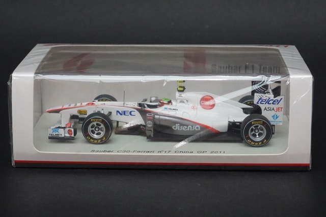 ミニチャンプス 1/43 ザウバー C30 フェラーリ 2011 #17 ペレス | www ...