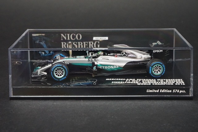 1/43 ミニチャンプス 410161006 メルセデス AMG ペトロナス F1 W07