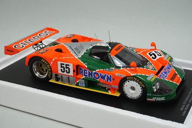 1/18 スパーク 18LM91 マツダ 787B ルマン 優勝 1991 #55 V