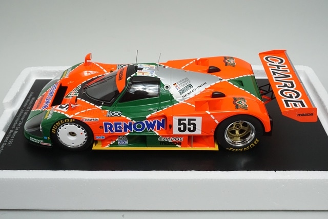 1/18 スパーク 18LM91 マツダ 787B ルマン 優勝 1991 #55 V
