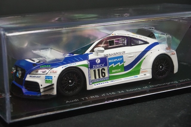 1/43 スパーク SG066 アウディ TT-RS ニュルブルクリンク 24h 2012#116