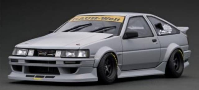 新品 IG2607 イグニッションモデル 1/18 RWB AE86 Matte Gray