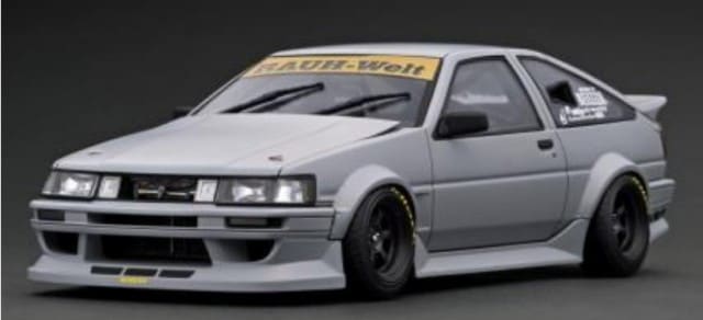  IG2607 ˥åǥ 1/18 RWB AE86 Matte Gray ͽ100pcs 