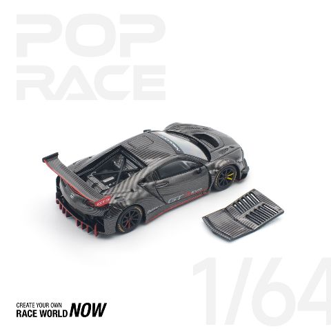 新品 PR640159 POPRACE 1/64 ホンダ HONDA NSX GT3 EVO22 CARBON