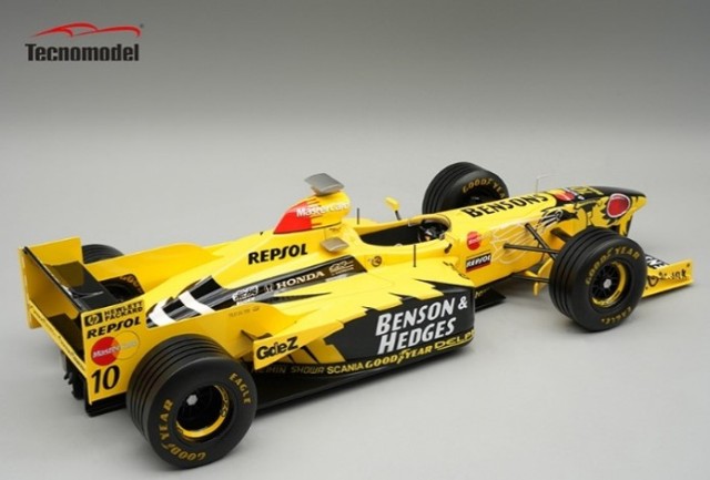 予約 TM18-384A テクノモデル 1/18 ホンダ ジョーダンホンダ 198 F1