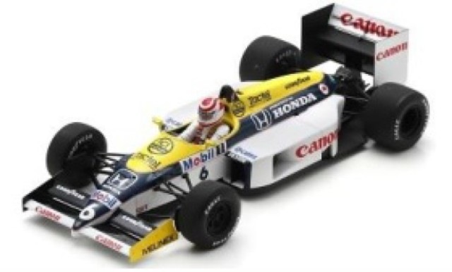 予約 18S737 スパーク 1/18 ウィリアムズ Williams FW11 F1 ブラジル