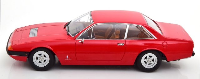 KK-scale 赤 フェラーリミニカー 2台セット 1:18 新品 KKDC180165 KK scale 1/18 フェラーリ 365 GT4 2+2 1972 red with