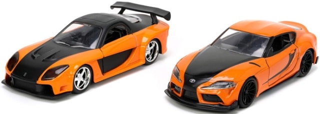 予約 JADA32910 JadaToys 1/32 F&F ハン マツダ RX7/トヨタ スープラ