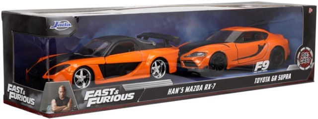 予約 JADA32910 JadaToys 1/32 F&F ハン マツダ RX7/トヨタ スープラ