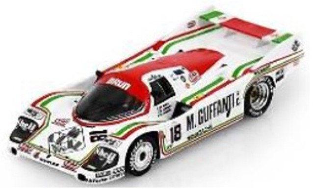 新品 S9867 スパーク 1/43 ポルシェ Porsche 956 #18 Le Mans 24H 1985