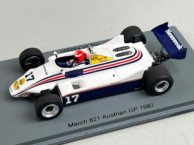 1/43 ���ѡ��� S7177 �ޡ��� 821 �������ȥꥢGP 1982 #17 R.��������