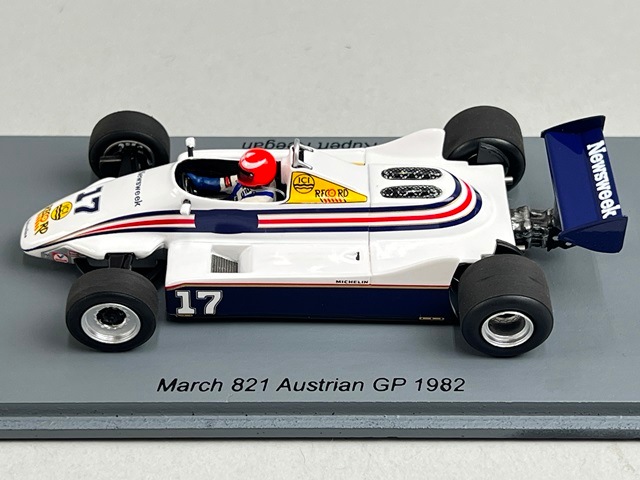 1/43 ���ѡ��� S7177 �ޡ��� 821 �������ȥꥢGP 1982 #17 R.��������