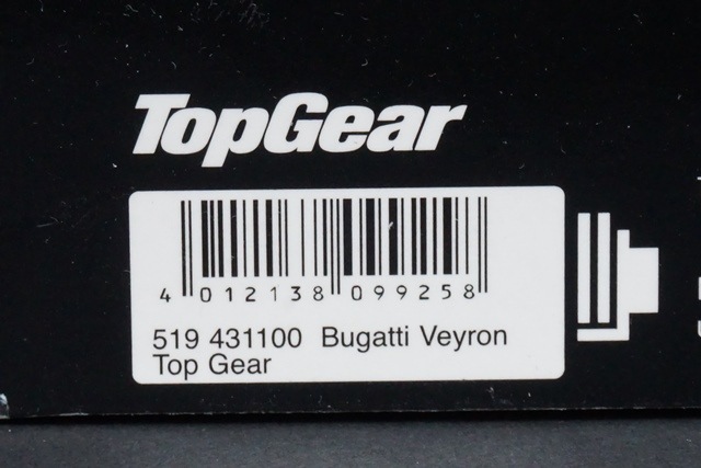 1/43 ߥ˥ץ 519431100 ֥åƥ MINICHAMPS BUGATTI VEYRON WHITE TOP GEAR L.E. 2009 pcs