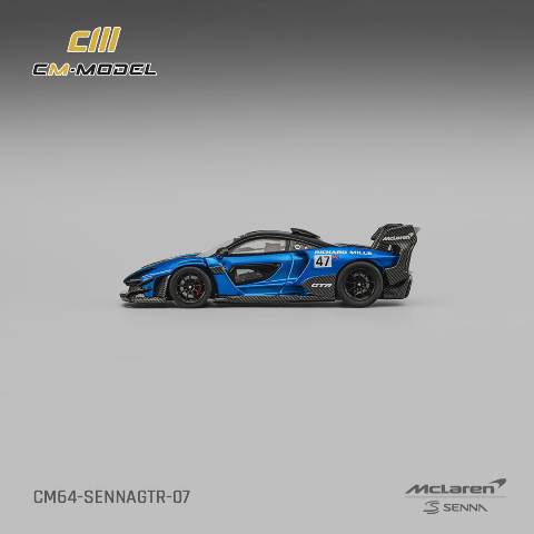 予約 CM64-SENNAGTR-07 CM-Model 1/64 マクラーレン セナ
